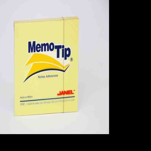 NOTAS ADH. 3X3 MEMOTIP 54 100H. AMARILLO C.144